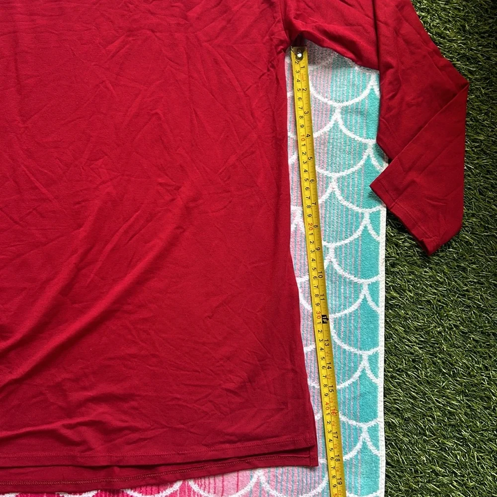 J.Jill Luxe Supima boat-neck long sleeve shirt - Picture 9 of 9